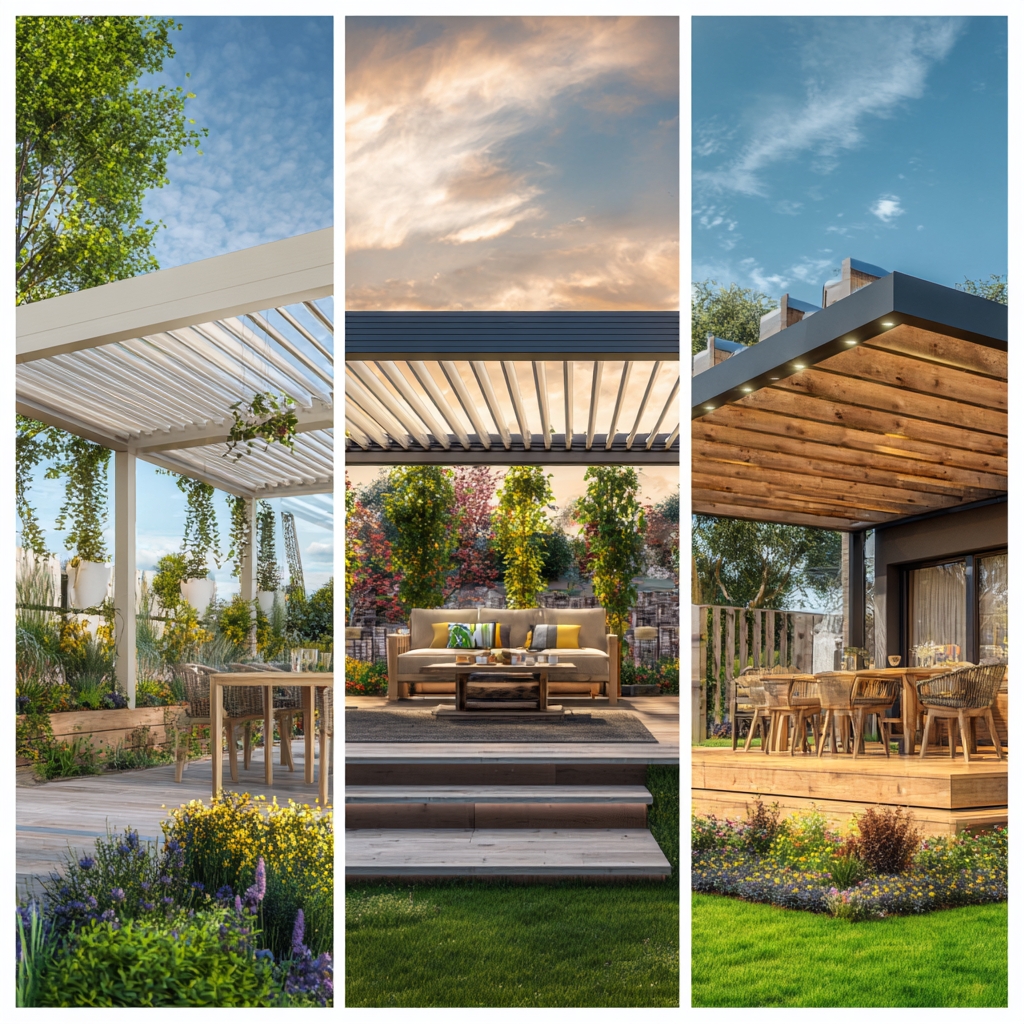 Pergola bioclimatique moderne — guide des prix